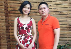 广州安信与明星合影