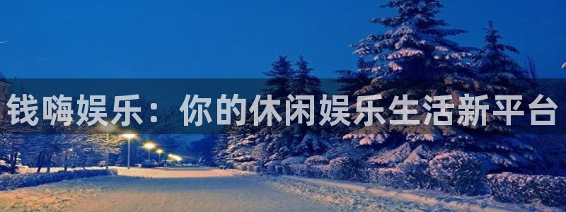 安信12注册登录：钱嗨娱乐：你的休闲娱乐生活新平台