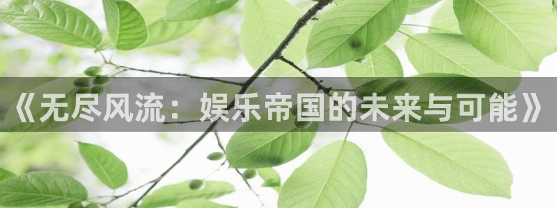 安信12登录入口最新版本更新内容：《无尽风流：娱乐帝国的未来与可能》